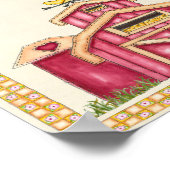 Cowboy-10-Gebote - Bauerngeld (breit) Poster (Ecke)