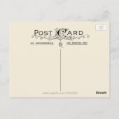 Cowboy-10-Gebote - Bauernhof Postkarte (Rückseite)