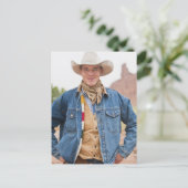 Cowboy 12 postkarte (Stehend Vorderseite)