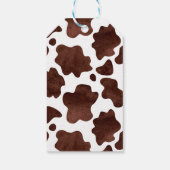 Cowboy 1. Rodeo Pferde Farm Party Vielen Dank Geschenkanhänger (Rückseite)