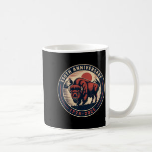 Cowboy 250 TH 4. Juli-Flagge 1776 2026 250. Kaffeetasse