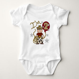 Cowboy 2. Geburtstag T - Shirt und Geschenke