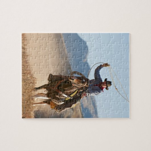 Cowboy 7 puzzle (Horizontal)