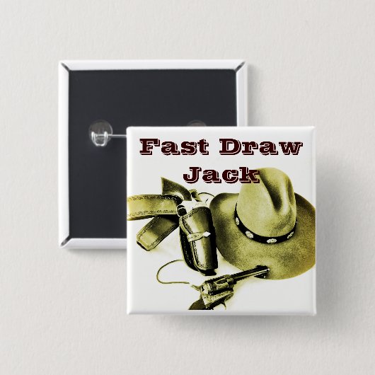 Cowboy Action Shooting Alias Button Button (Vorne & Hinten)