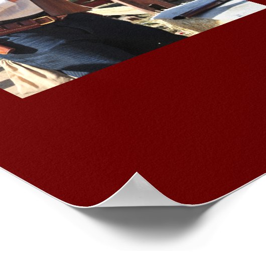 Cowboy Action Shooting Poster Template (Ecke)