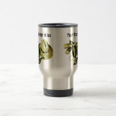 Cowboy-Aktions-Schießen-Gang-Reise-Kaffee-Tasse Reisebecher (Mittel)
