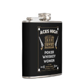 Cowboy American Frontier Saloon Flachmann (Rechts)