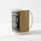 Cowboy American Frontier Saloon Kaffeetasse (VorderseiteRechts)