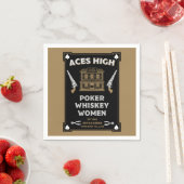 Cowboy American Frontier Saloon Serviette (Beispiel)