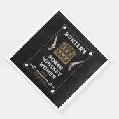 Cowboy American Frontier Saloon Serviette (Ecke)