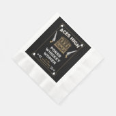 Cowboy American Frontier Saloon Serviette (Ecke)