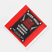 Cowboy American Frontier Saloon Serviette (Ecke)