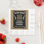 Cowboy American Frontier Saloon Serviette (Beispiel)