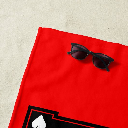 Cowboy American Frontier Saloon Strandtuch (Beispiel)