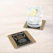 Cowboy American Frontier Saloon Untersetzer (Vor Ort)