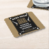 Cowboy American Frontier Saloon Untersetzer (angewinkelt)