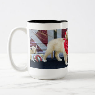 Cowboy-Anmut-Tasse Zweifarbige Tasse