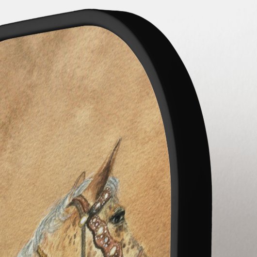 Cowboy, Appaloosa und Dogies Pickleball Paddle (Linke Seite)