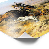 Cowboy Art by Charles Russell Fotodruck (Ecke)