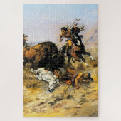 Cowboy Art by Charles Russell Puzzle (Vertikal)