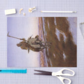 Cowboy Art von Charles Russell Seidenpapier (Handwerk)