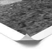 Cowboy auf einem buckligen Bronco Poster (Ecke)