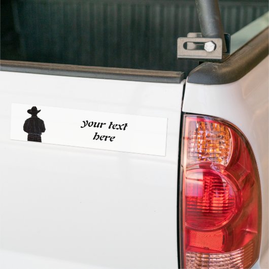 Cowboy Autoaufkleber (Auf Lkw)