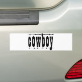 Cowboy Autoaufkleber (Auf Auto)