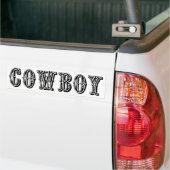 Cowboy Autoaufkleber (Auf Lkw)