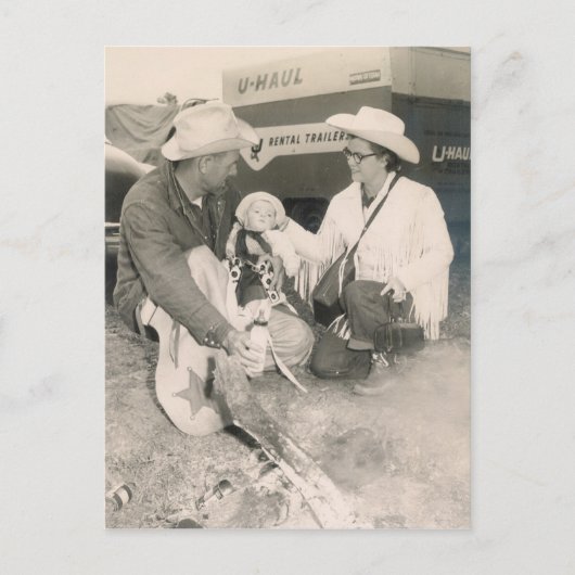 COWBOY BABY #48 POSTKARTE (Vorderseite)