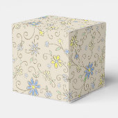 Cowboy Baby Dusche Country Western Blue Boy Geschenkschachtel (Rückseite)