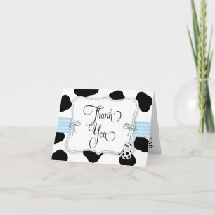 Cowboy Baby-Dusche Danke Note Card