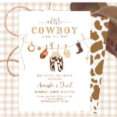 Cowboy Baby Dusche Einladung