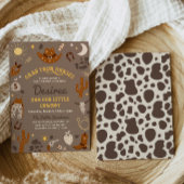 Cowboy Baby Dusche Einladung | Western Baby