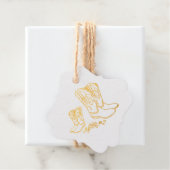 Cowboy Baby-Dusche Geschenkanhänger (Mit Box)