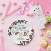Cowboy Baby-Dusche Pappteller (Party)