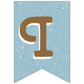 Cowboy Baby Shooting Bunting Wimpelkette (Zweite Fahne)