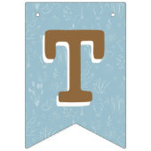 Cowboy Baby Shooting Bunting Wimpelkette (Dritte Fahne)