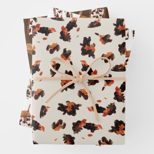 Cowboy Baby Showday Geschenkpapier Set (Beispiel)