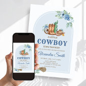 Cowboy Baby Shower Einladung
