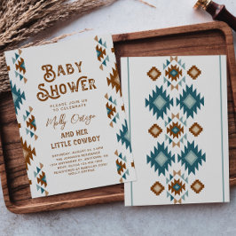 Cowboy Baby Shower Einladungen | Südwest Baby