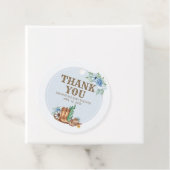 Cowboy Baby Shower Geschenkanhänger (Beispiel)