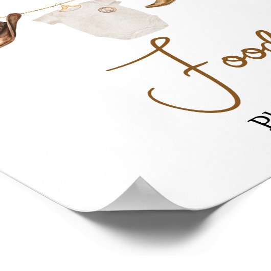 Cowboy Baby Showfood Poster (Ecke)