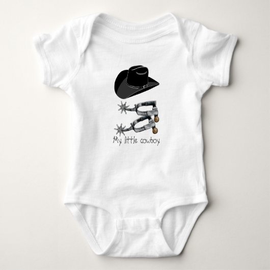 Cowboy Baby Strampler (Vorderseite)