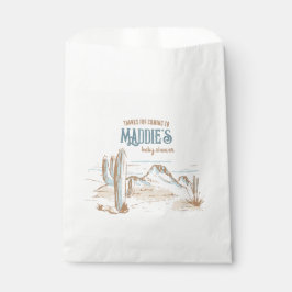 Cowboy Babydusche Gewohnheitskleidung Geschenktütchen