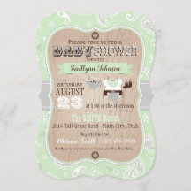 Cowboy Bandanna Jumper Baby Dusche