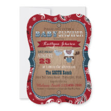 Cowboy Bandanna Jumper Baby Dusche