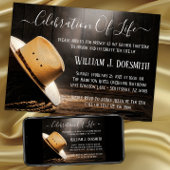 Cowboy-Beerdigungsdienst Einladung