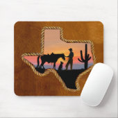COWBOY-BEGLEITER MOUSEPAD (Mit Mouse)