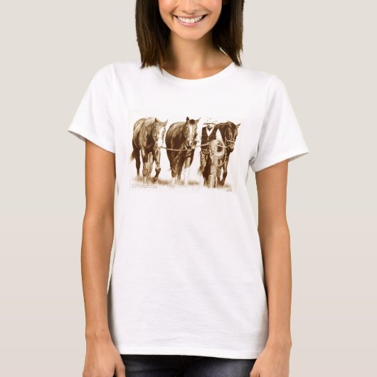 Cowboy-Behälter T-Shirt (Vorderseite)